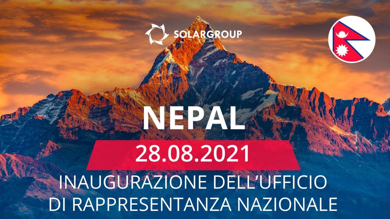 SOLARGROUP apre l'ufficio di rappresentanza nazionale in Nepal