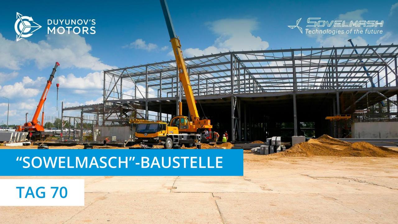 "Sowelmasch"-Baustelle / Tag 70