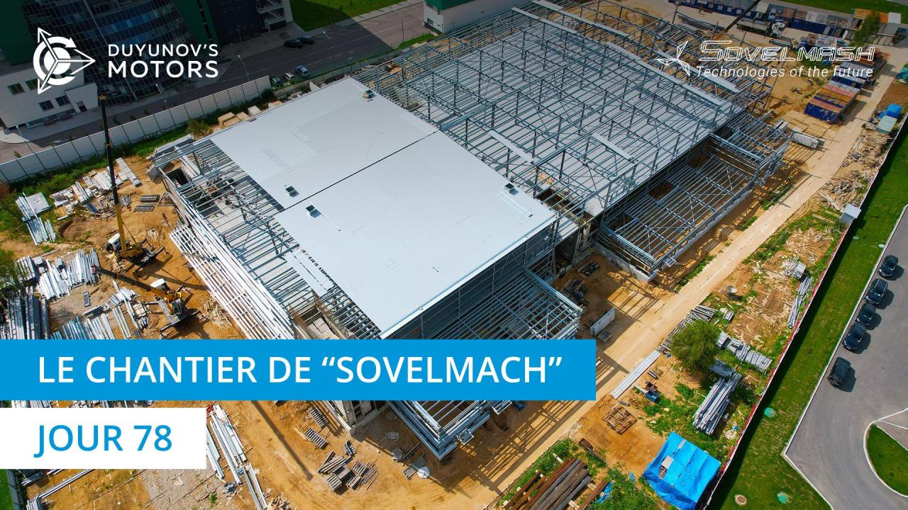 Le chantier de "Sovelmach" | Jour 78