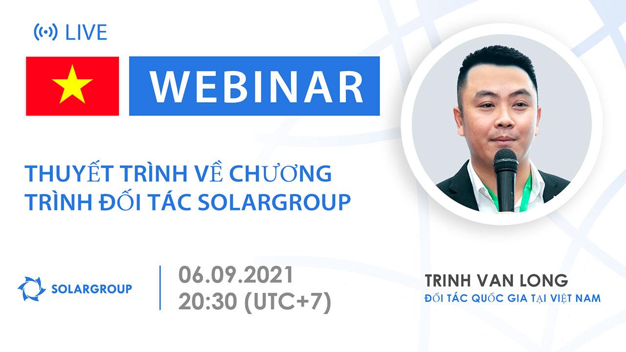 Vietnam. Thuyết trình về chương trình đối tác SOLARGROUP