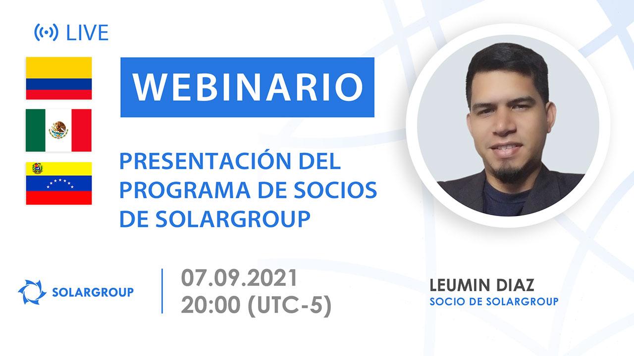 Latinoamerica. Presentación del programa de socios de SOLARGROUP