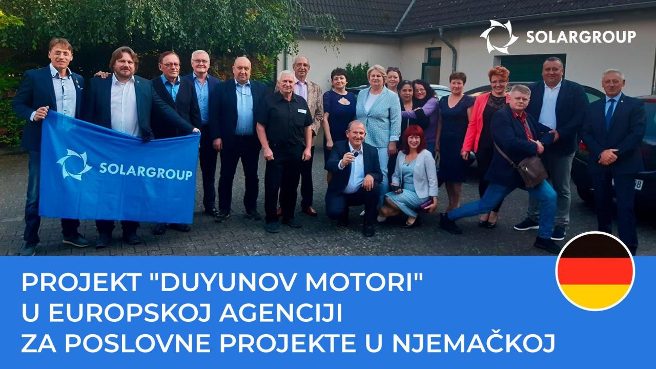 Poduzetnici Njemačke doznali su za projekt "Duyunov Motori"