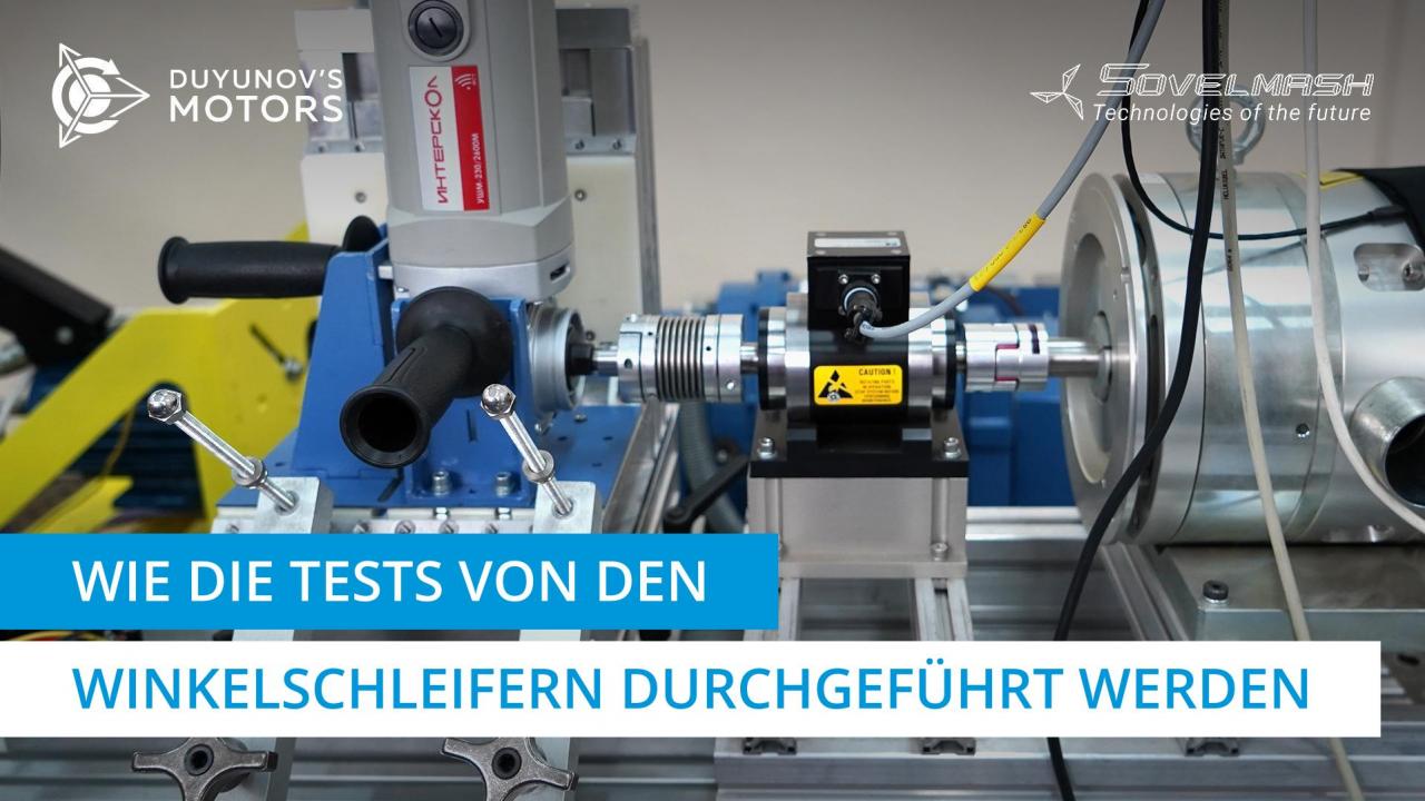 Wie die Tests der winkelschleifer durchgeführt werden