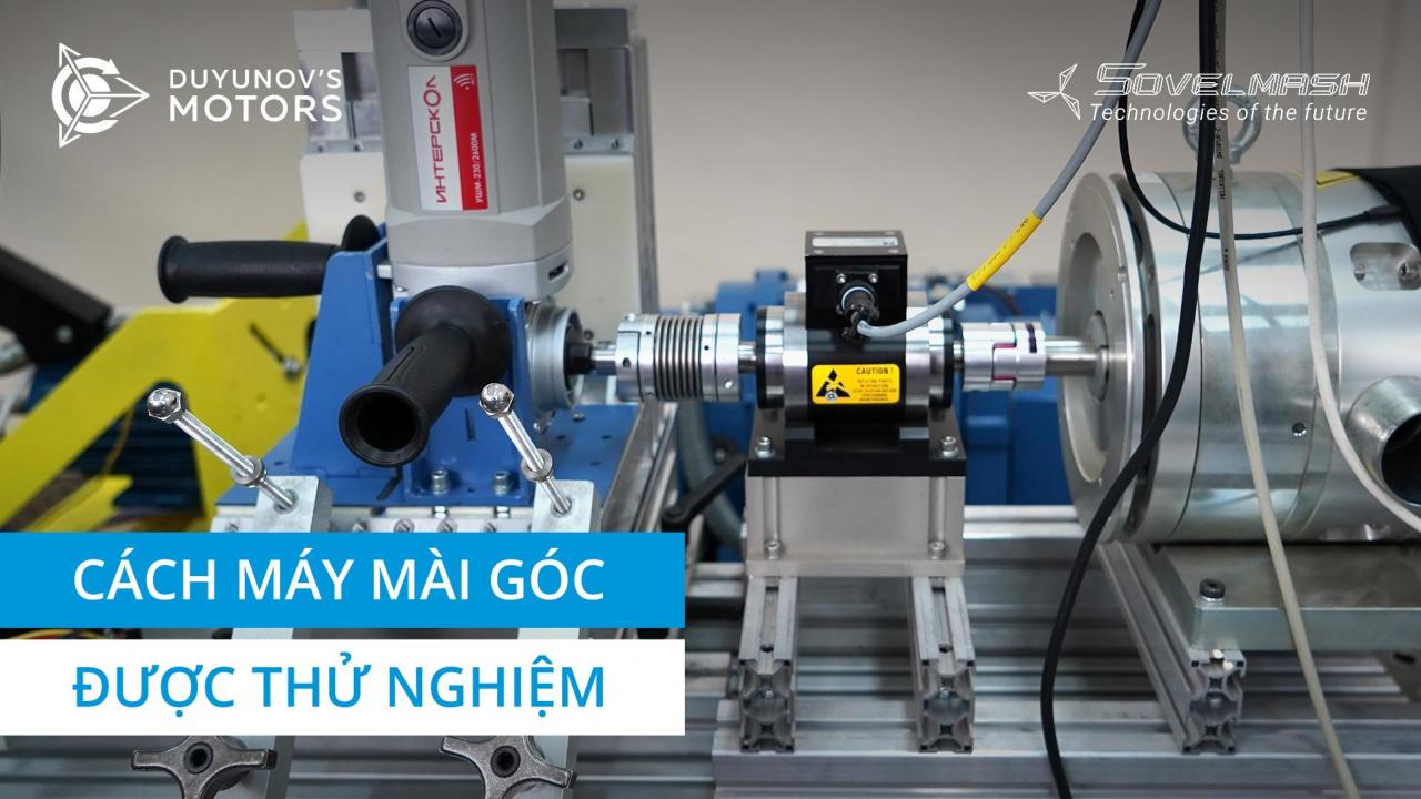 Cách máy mài góc được thử nghiệm