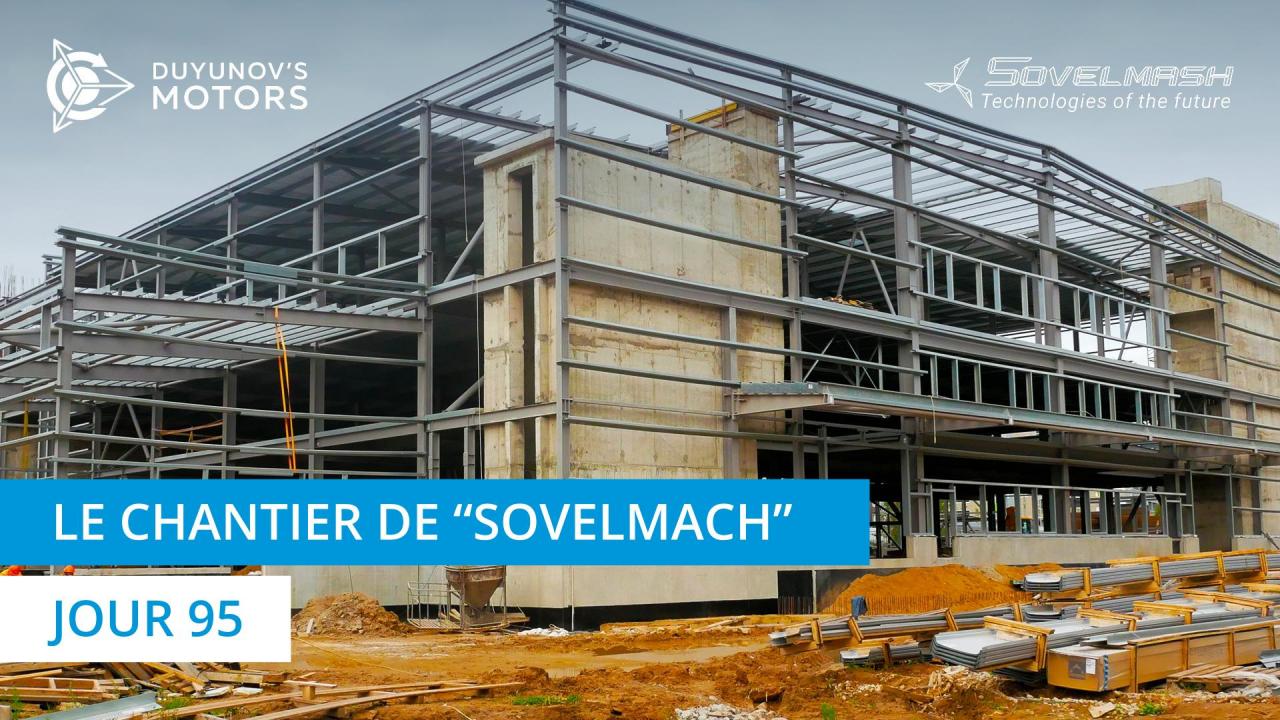 Le chantier de "Sovelmach" | Jour 95