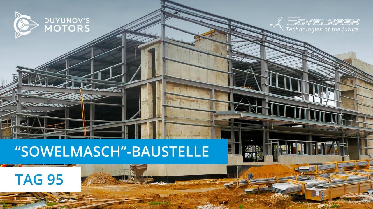 "Sowelmasch"-Baustelle / Tag 95