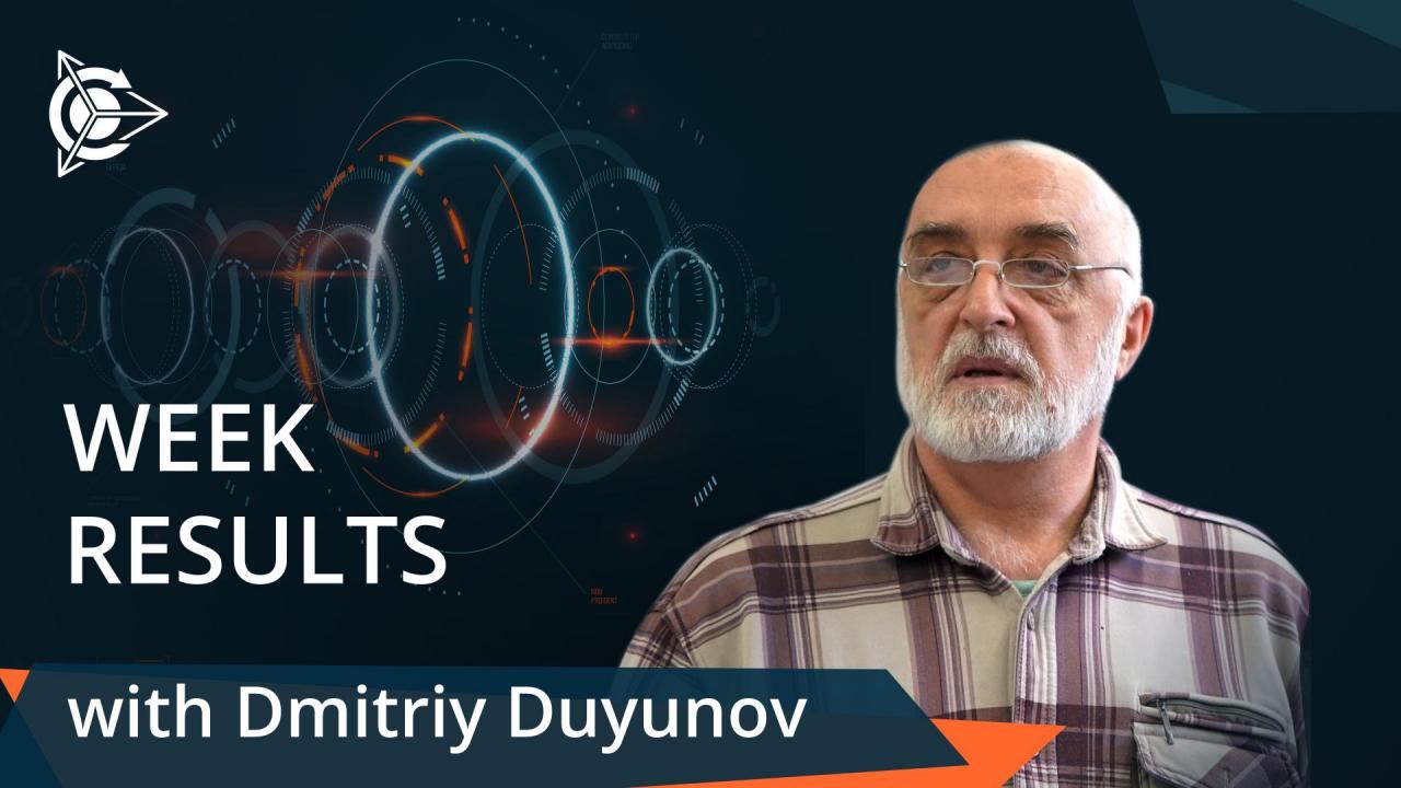 Week results in the project "Duyunov's motors"