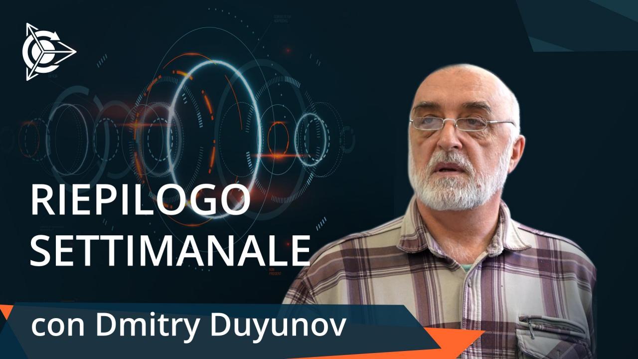 Riepilogo settimanale del progetto Motori Duyunov