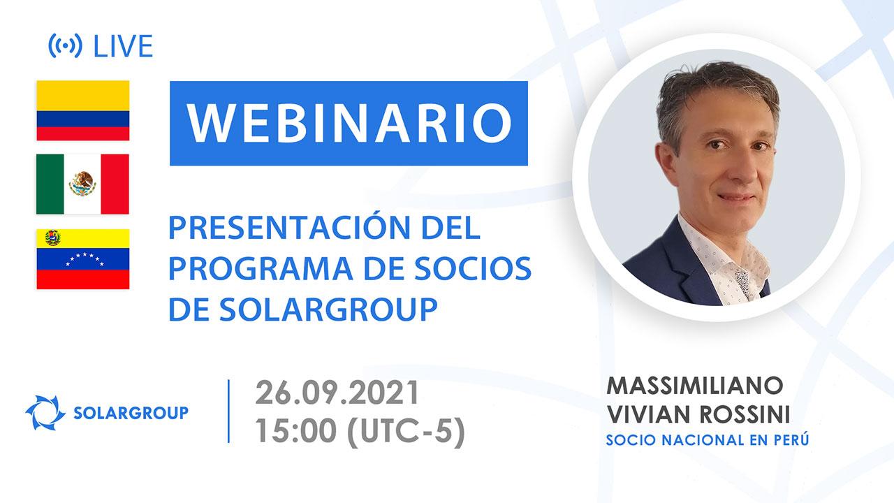 Latinoamerica. Presentación del programa de socios de SOLARGROUP