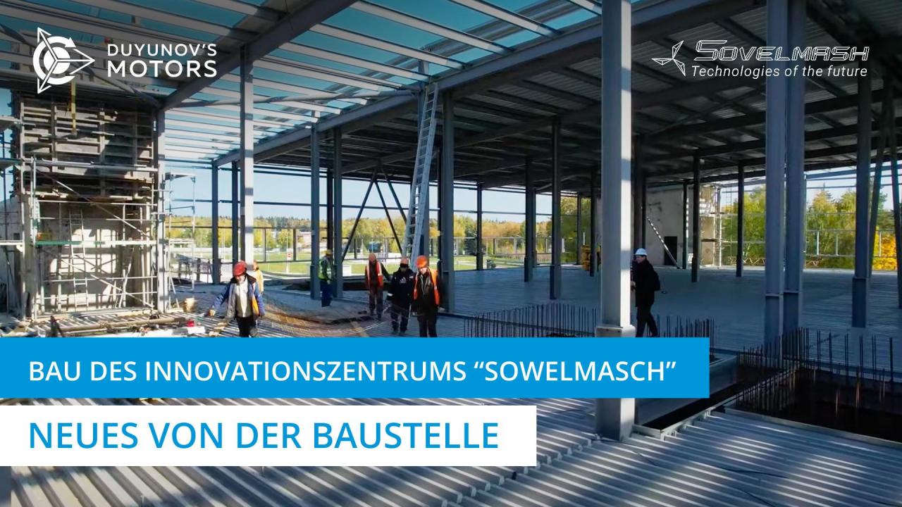 Bau des TPKB "Sowelmasch" | Neues von der Baustelle