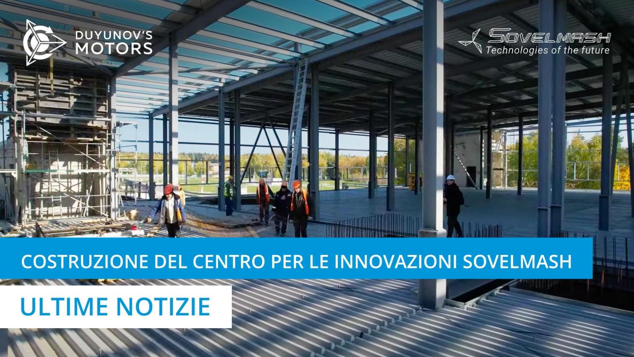 Costruzione dell'ufficio di progettazione Sovelmash | Ultime notizie