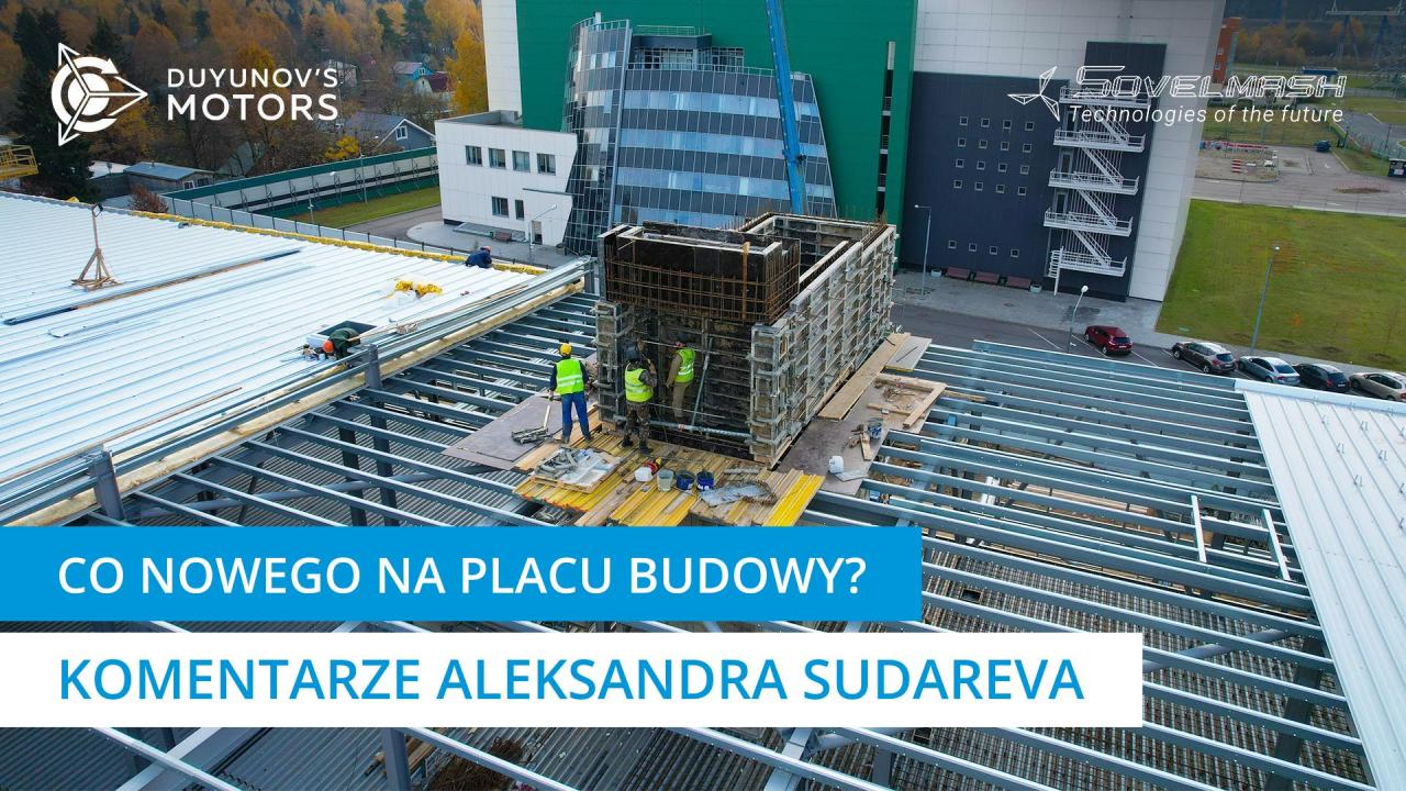 Co nowego na placu budowy | Komentarze Aleksandra Sudareva