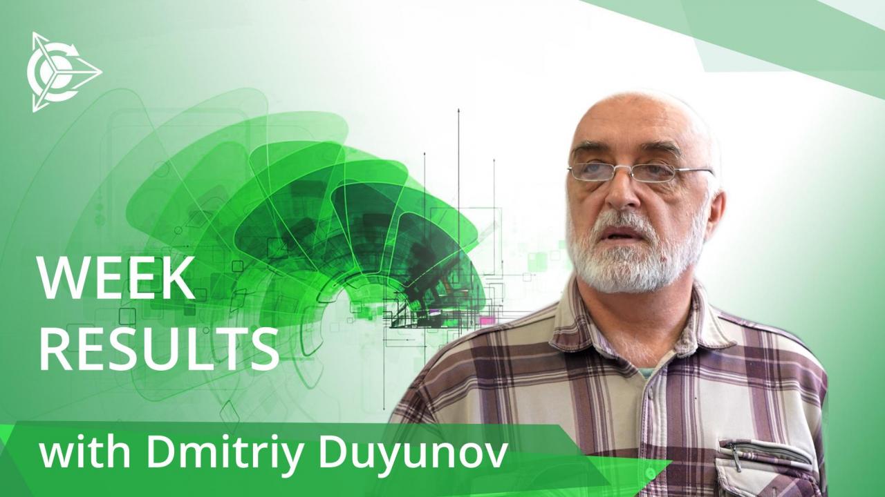 Week results in the project "Duyunov's motors"