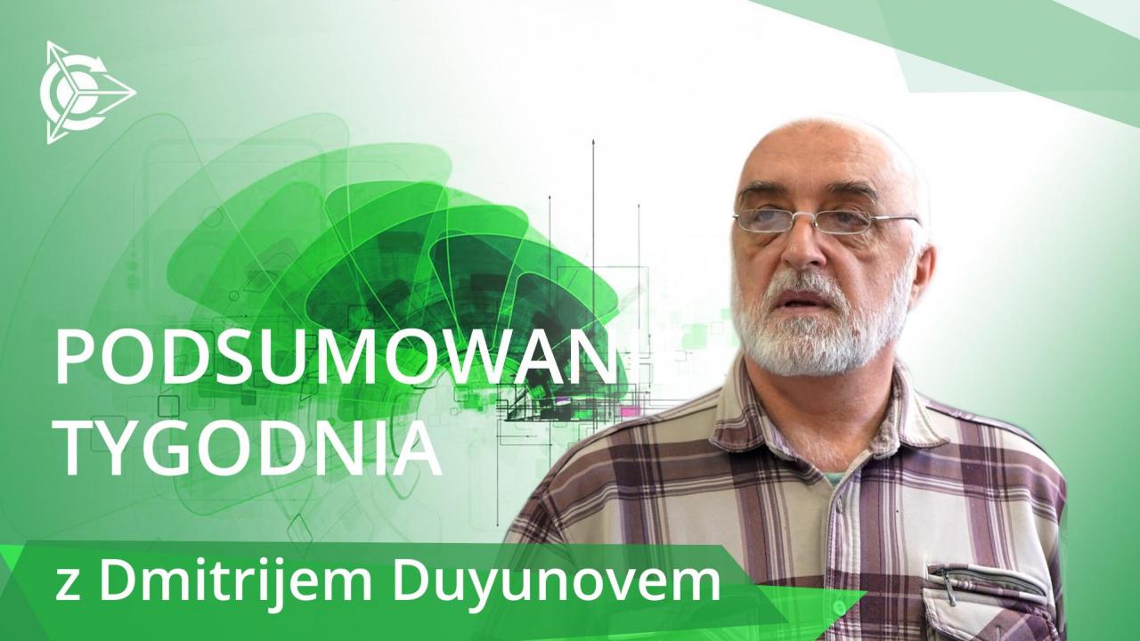 Podsumowanie tygodnia w projekcie „Silniki Duyunova”