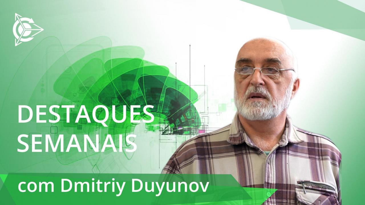 Destaques semanais no projeto "Duyunov's motors"