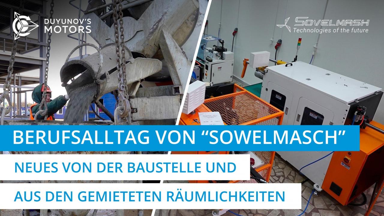 Berufsalltag von "Sowelmasch" | Neues von der Baustelle und aus den gemieteten Räumlichkeiten