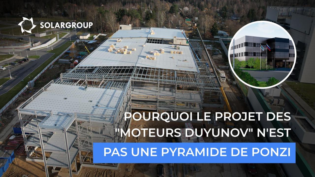 Pourquoi le projet des "Moteurs Duyunov" n'est pas une Pyramide de Ponzi