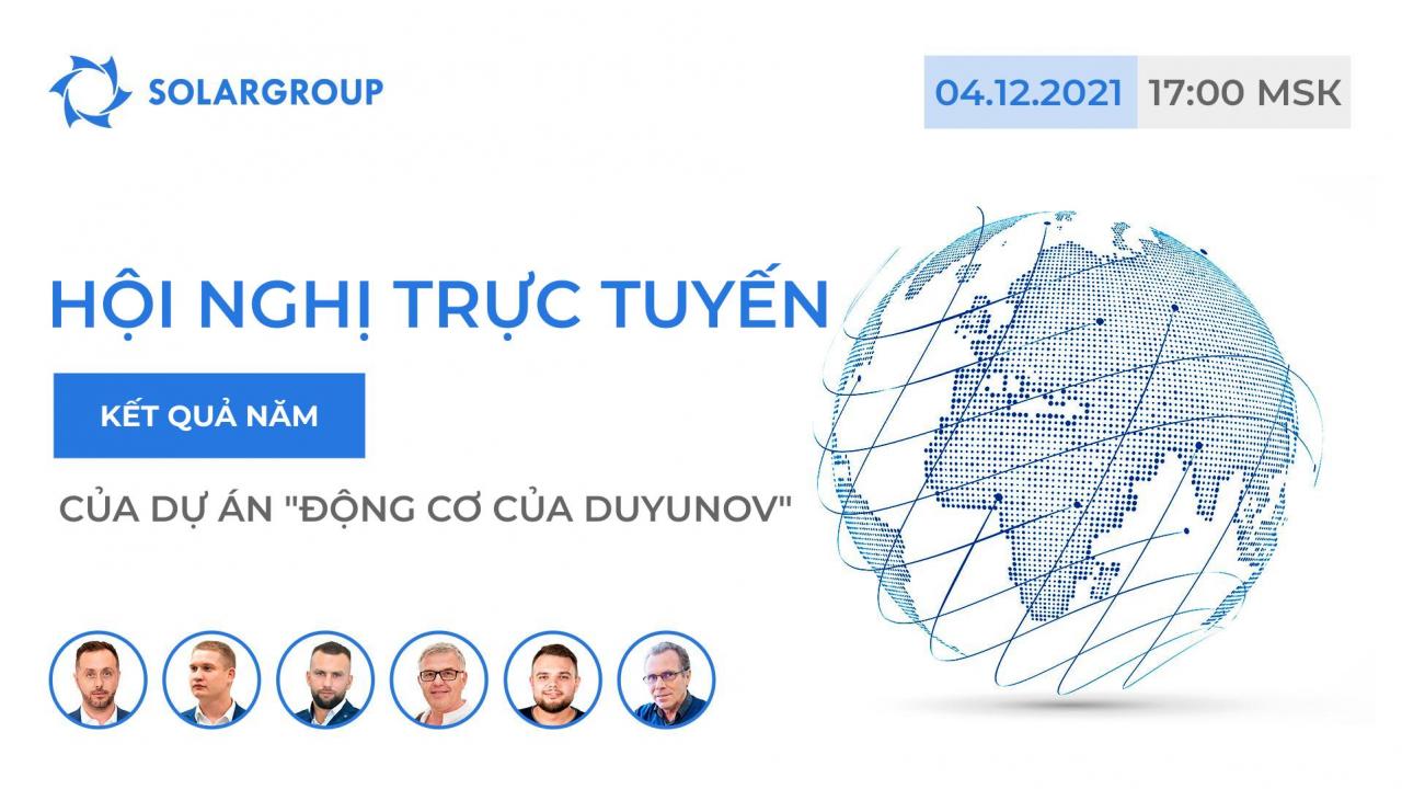 Kết quả năm trong dự án "Động cơ của Duyunov": hội nghị trực tuyến phát bằng 13 ngôn ngữ