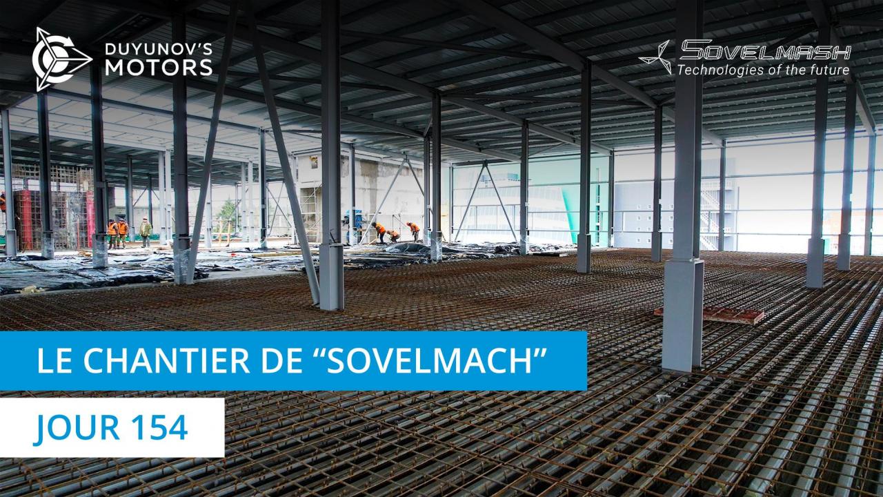 Le chantier de "Sovelmach" | Jour 154