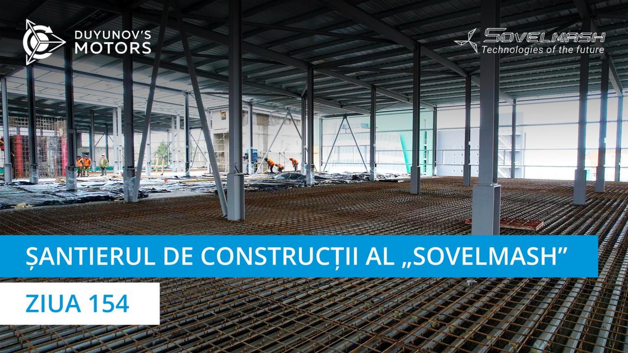 Șantierul de construcții al „Sovelmash” / Ziua 154