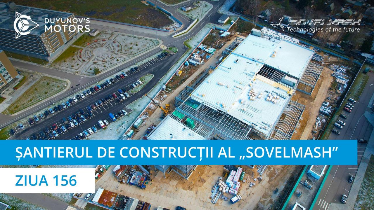 Șantierul de construcții al BTPI „Sovelmash” / Ziua 156