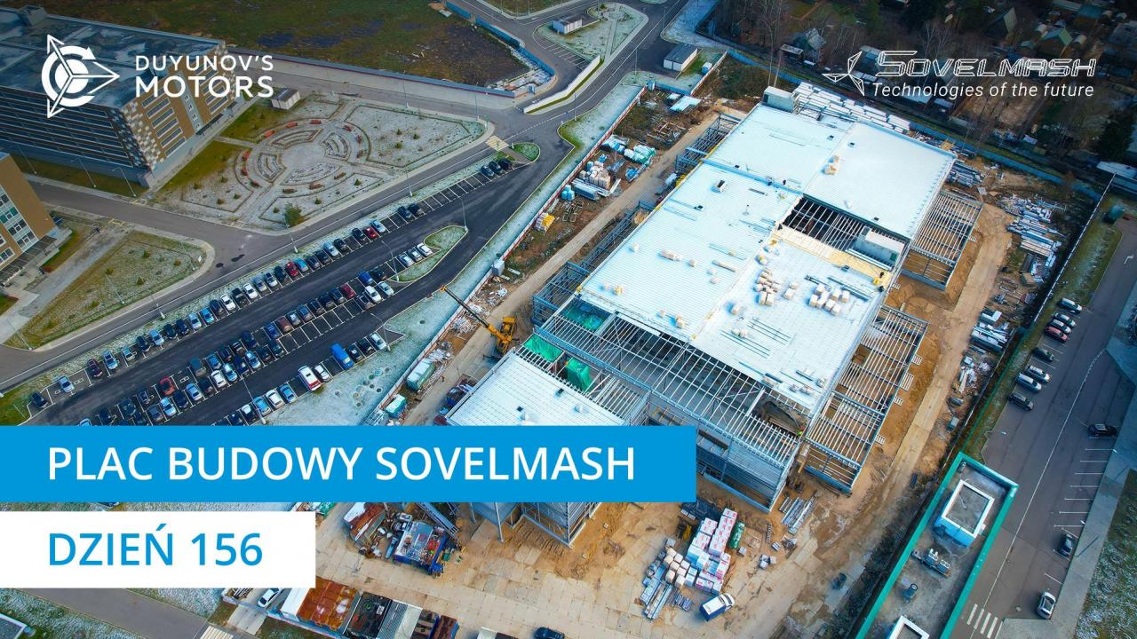 Plac budowy Sovelmash / Dzień 156