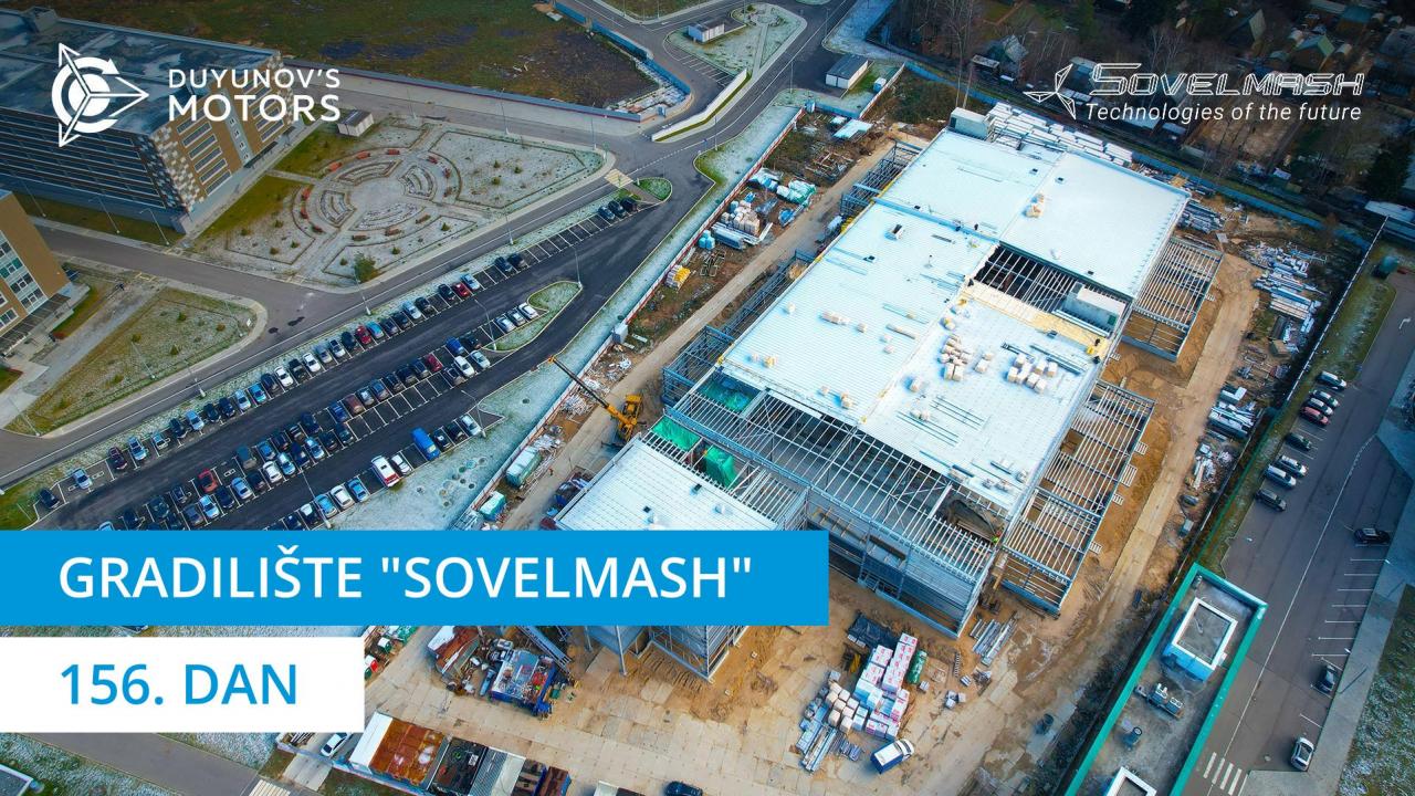 Gradilište PITC "Sovelmash" / 156. dan