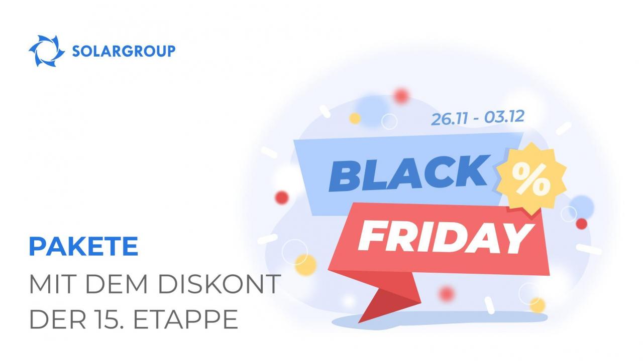 "Black Friday" im Projekt "Duyunov-Motoren": Investitionspakete mit dem Diskont der 15. Etappe