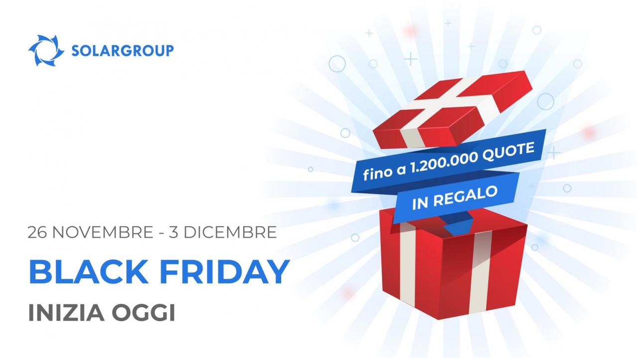 Ci siamo: Black Friday del progetto Motori Duyunov