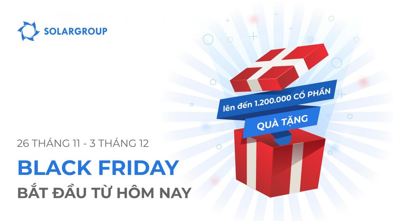 Thời khắc quan trọng đã đến: Khuyến mại Black Friday trong dự án "Động cơ của Duyunov"