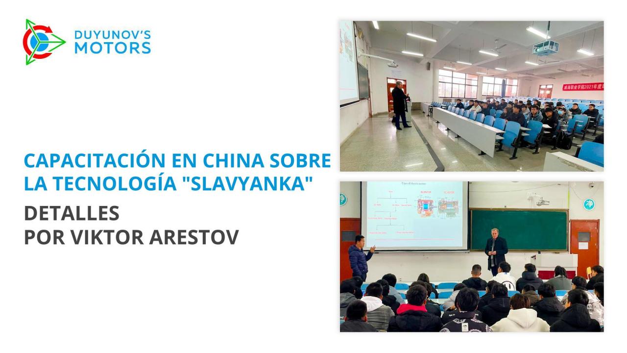 Capacitación de los conceptos básicos de la tecnología "Slavyanka" en China: más detalles por parte de Viktor Arestov