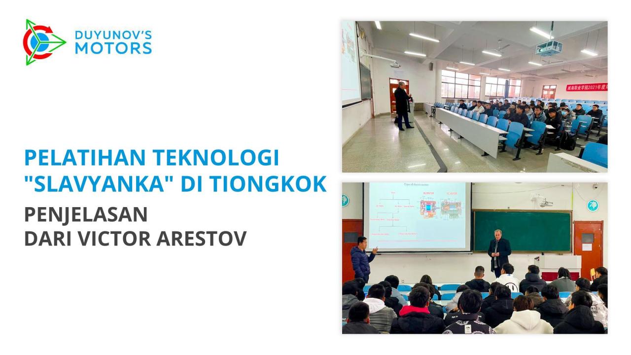 Mengajarkan dasar-dasar teknologi "Slavyanka" di Tiongkok: penjelasan dari Victor Arestov