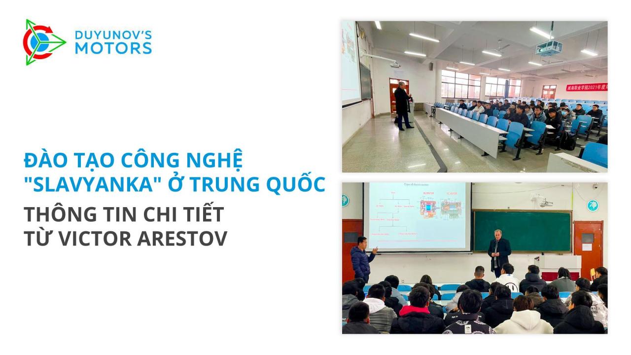 Đào tạo kiến thức cơ bản về công nghệ "Slavyanka" ở Trung Quốc: thông tin chi tiết từ Victor Arestov