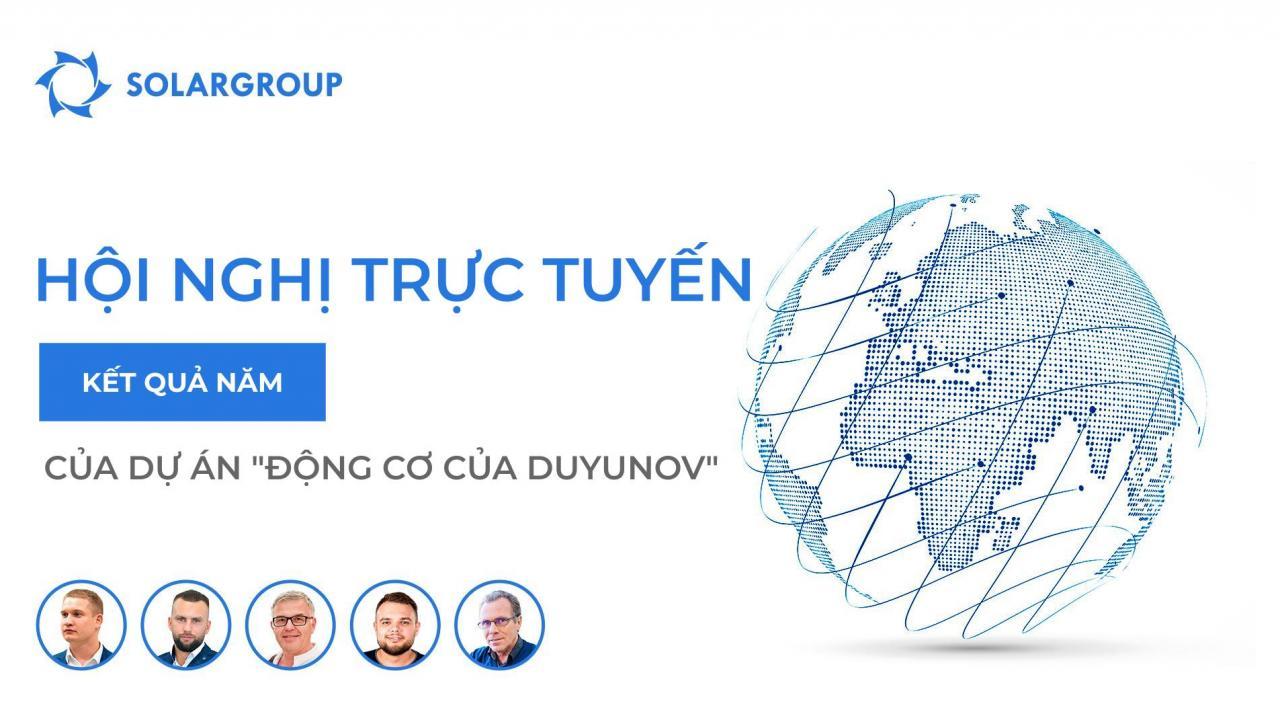 Kết quả năm trong dự án "Động cơ của Duyunov": hội nghị trực tuyến phát bằng 13 ngôn ngữ