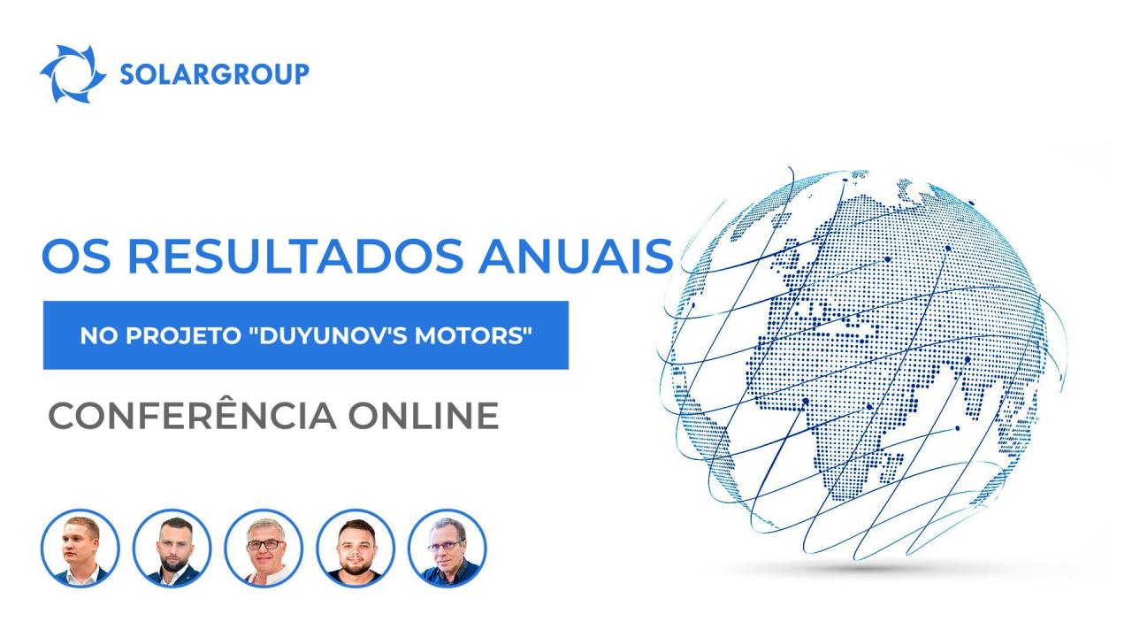 Resultados anuais do projeto "Duyunov's motors": transmissão da conferência online em 13 idiomas distintos