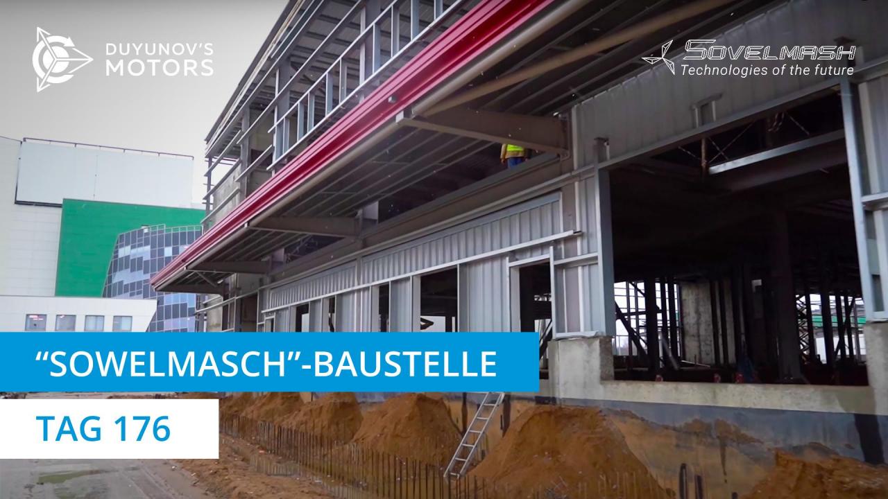 Baustelle von TPKB "Sowelmasch"/ Tag 176