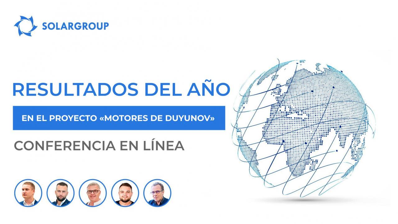 Regístrese hoy, participe mañana: conferencia sobre los resultados del año en el proyecto "Motores de Duyunov"