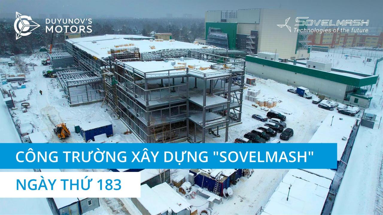 Đúc tấm giữa các tầng của D&E "Sovelmash" | Ngày 183