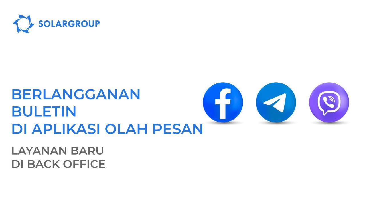 Dapatkan berita proyek di mana pun Anda merasa nyaman: layanan back office yang baru