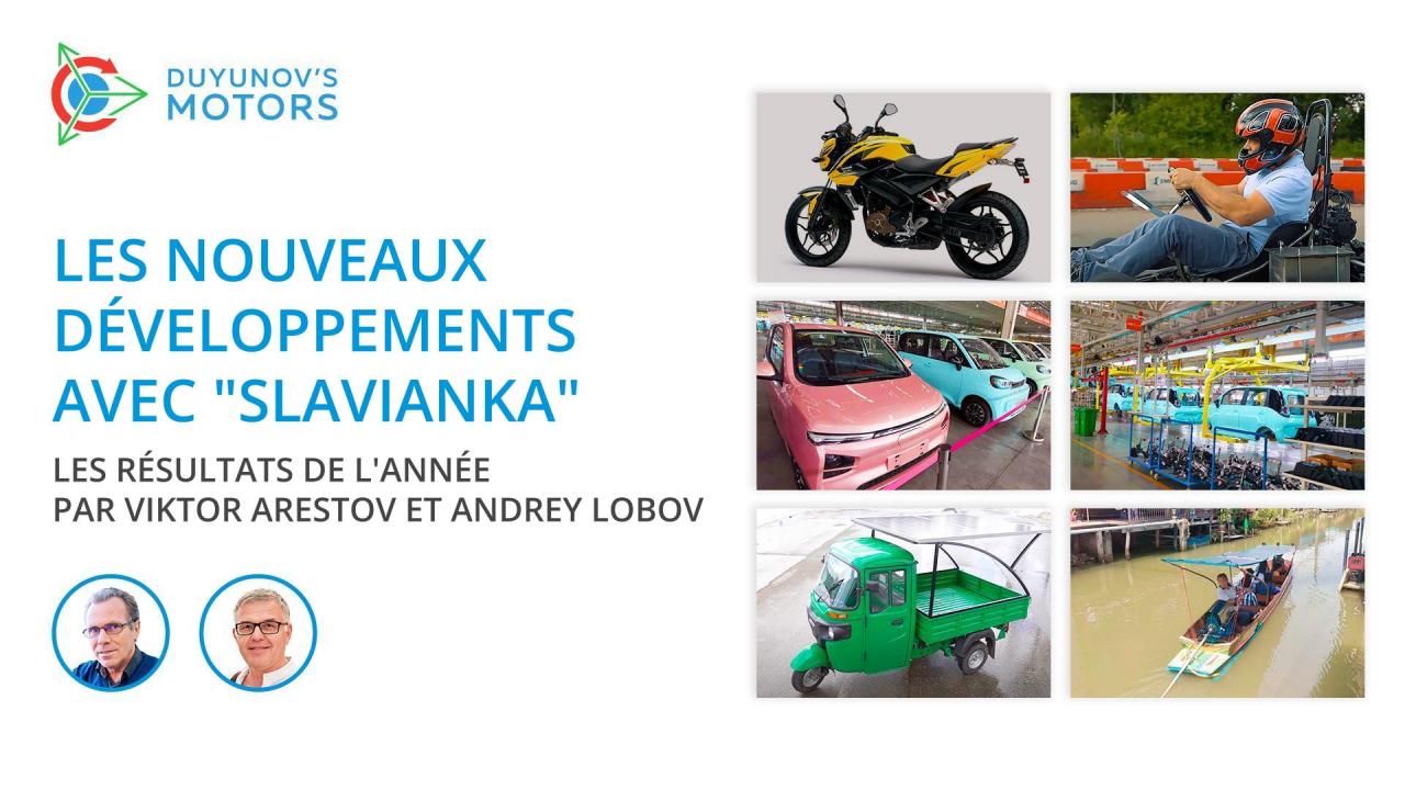 Les nouveaux développements et la promotion de "Slavianka" dans le monde : les résultats de l'année par Viktor Arestov et Andrey Lobov