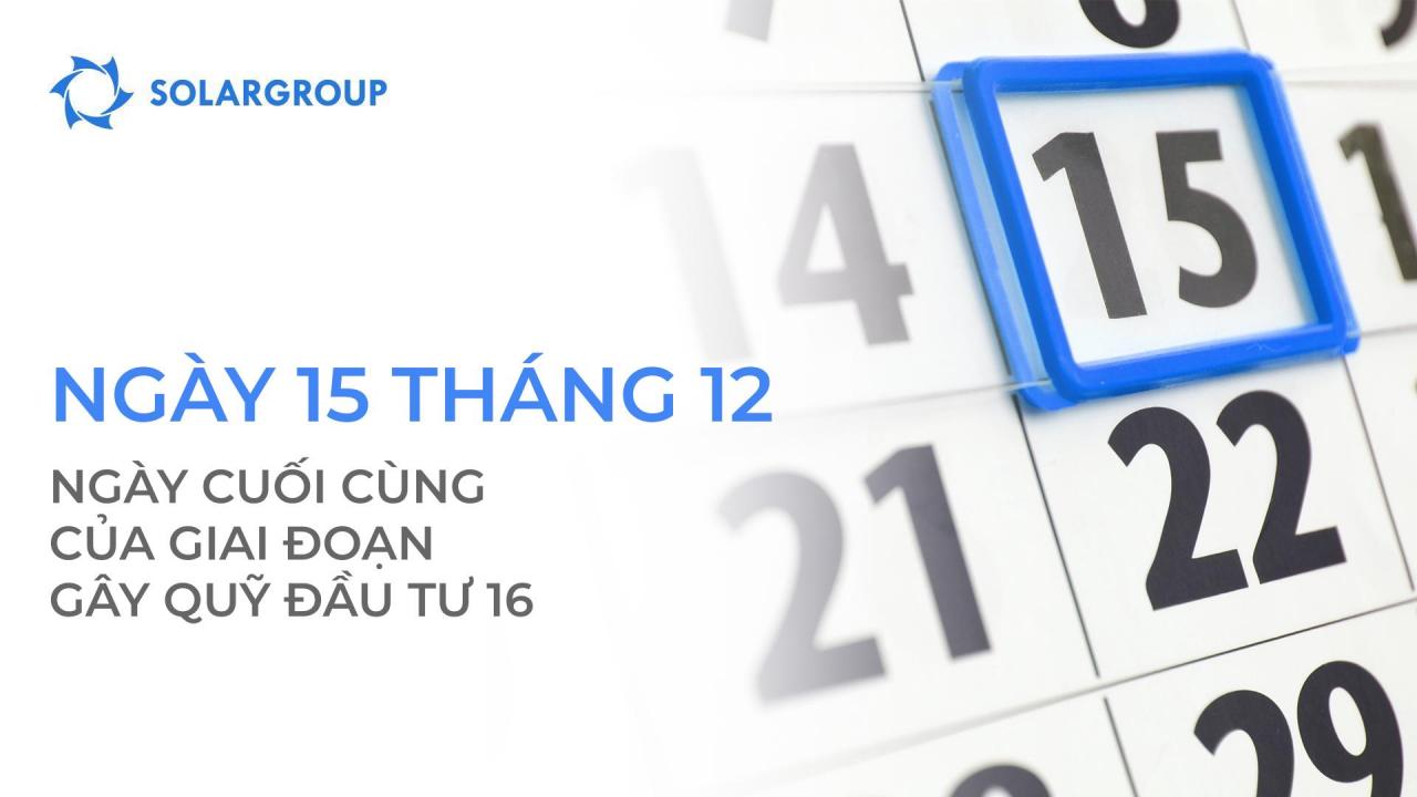 Vào ngày 15 tháng 12, giai đoạn gây quỹ đầu tư thứ 16 của dự án Động cơ của Duyunov sẽ kết thúc