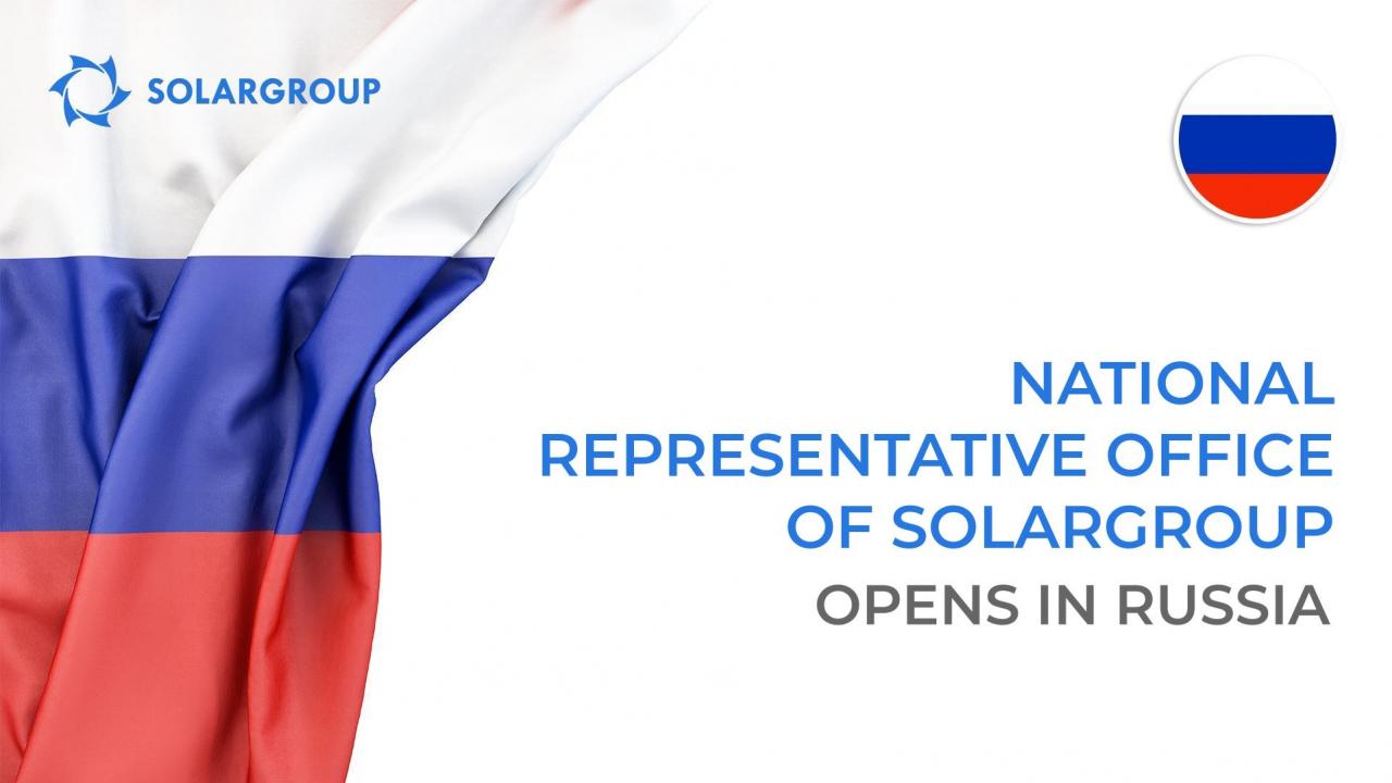 National representative office of SOLARGROUP opened in Russia