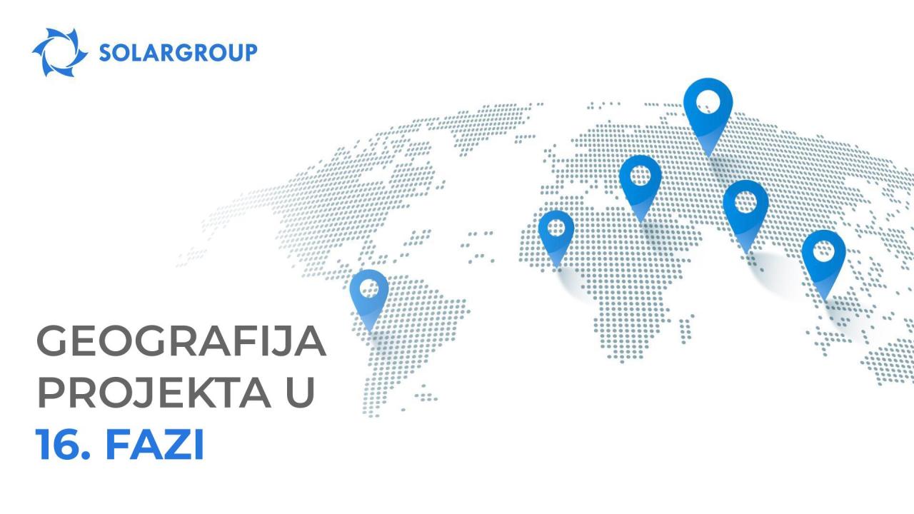 Otvaramo nove regije: geografija projekta u 16. fazi