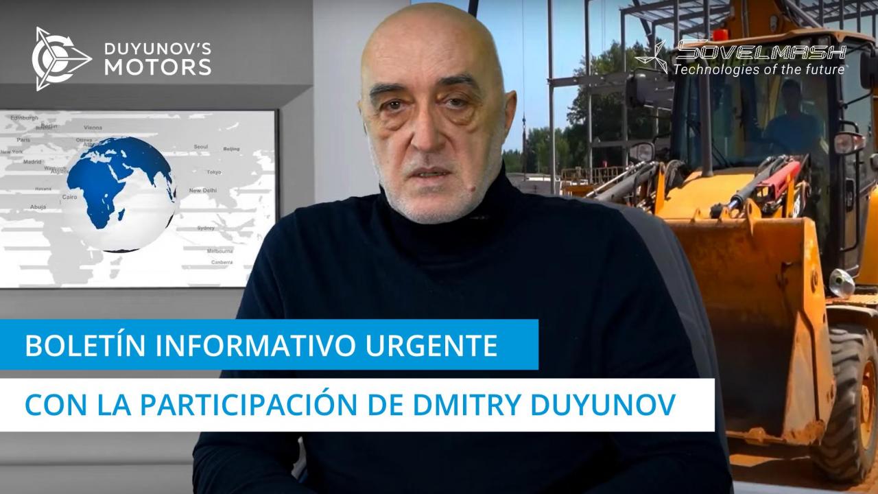 Boletín informativo urgente con la participación de D.A. Duyunov