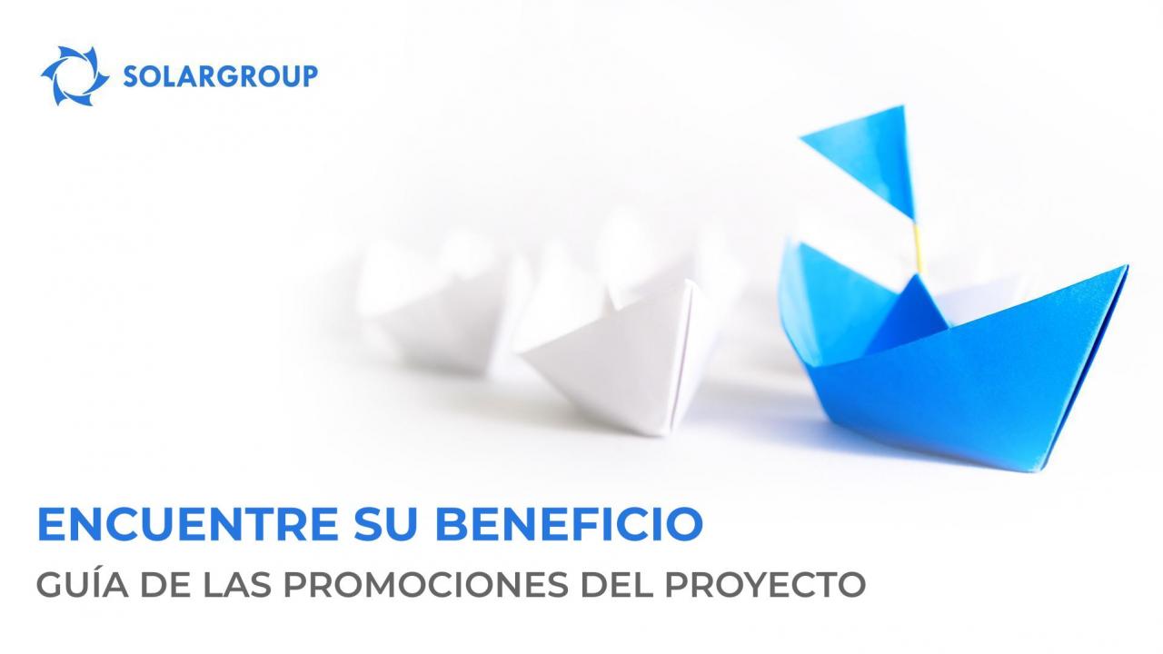 Encuentre su beneficio: guía de todas las promociones del proyecto