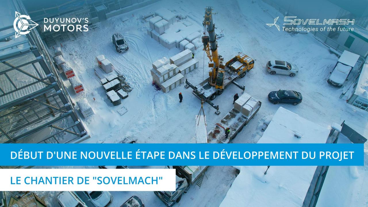 Début d'une nouvelle étape dans le développement du projet | Le chantier du BTEI "Sovelmach"