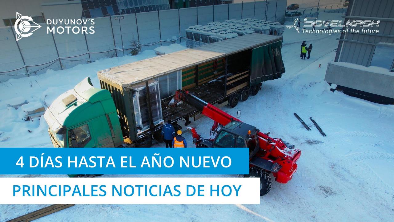 4 días hasta el Año Nuevo: principales noticias de hoy | Día 204