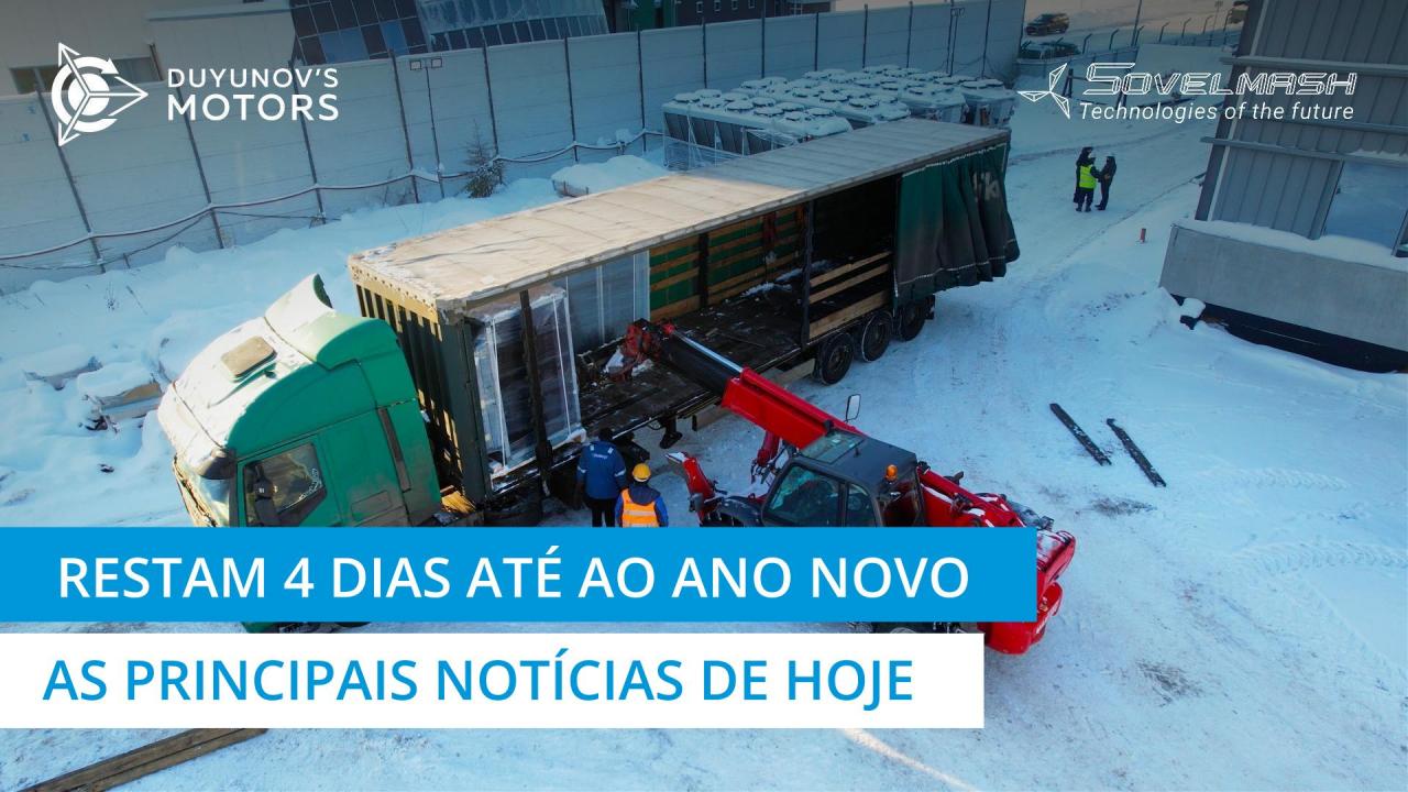 Restam 4 dias até ao Ano Novo: as principais notícias de hoje | 204.º dia